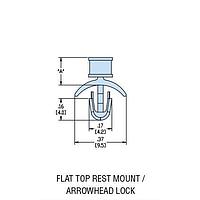 Heyco 10331F PCB Support HMPS-02 V-0 NATURAL