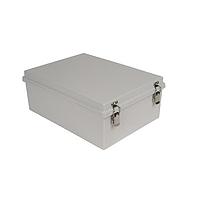 Bud Industries PTH-22730-L Electrical Enclosures PC+10% Fiberglass Box with Self-Locking Latch (15.8 X 11.8 X 5.9 In)