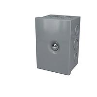 Bud Industries JBH-4944-KO Knockout Hinged Junction Box with Knockouts (6 X 4 X 3.5 In)
