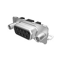 Amphenol FCI D25P80C4GL00LF Plug D-Sub Pressfit Connector, Input Output Connectors, Signal 25 way Pin Right Angle Press-Fit US standard, 200 cycles, Harpoons + Insert M3 + Elec cont., 1.6mm, 2.4mm, PCB thickness.