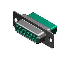 Molex / FCT 173109-2064 D-Sub Connectors - Standard Density FCT DSUB CRP RCPT 09 PN