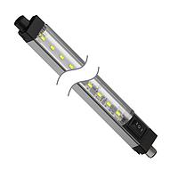 Banner Engineering WLS28-2CW1130XMQ LED Lighting Bars WLS28-2 Work Light Strip; Motion Switch; Length: 113 mm; Voltage: 12-30 V dc; Environmental Rating: IP50; Color: White; Cascadable; 4-pin M12 Integral QD