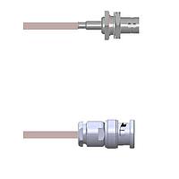 Amphenol Custom Cable Q-0400J0005084i RF Cable Assemblies BNC-SJB/BNC-SP G316 84I
