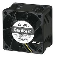 Sanyo Denki 9GA0624S6001 Axial DC Axial Fan, 60x60x20mm, 24VDC, High Performance, Low Power, Tachometer