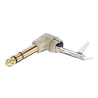 Amphenol Audio ACPS-TN-AU Phone Connectors STEREO PHONE PLUG 1/4" RA, GOLD