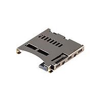 Same Sky (formerly CUI Devices) MSD-5-A Card Connectors 9 Positions, Push In, Auto Eject Out, SMT, 1.95 mm Height Above Board,
