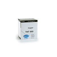 HACH TNT 860 Copper TNTplus Vial Test (0.1 - 8.0 mg/L Cu, 25 Tests)
