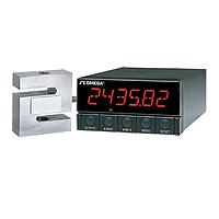 OMEGA DP41-S-S2 High Performance Strain Meter, High Resolution 6-Digit Display (Single Ended, Strain, Strain, 1/8 DIN, 115 Vac)