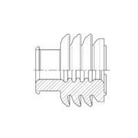AMP Connectors - TE Connectivity 1355437-2 Wire Seal MCP9,5 WIRE SEAL