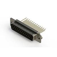 EDAC 627-M25-623-BT2 D-Sub Connectors - Standard Density Vertical Machined D-Sub Connectors