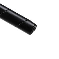 HellermannTyton 161-05090 Spiral Wraps Spiralwrap Protective Sheathing, 0.38" Diameter, PE, Black, 500ft/roll
