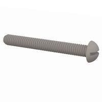 Essentra Components 010832R137 Round Slotted Round Slotted Screw, #8-32 Thread, 1 3/8 Lg