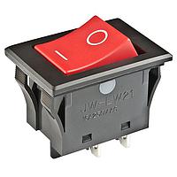 NKK Switches JWLW21RA2A Rocker Switches BLK RCKR VERT INSCR DPST ON-OFF W/ SEAL