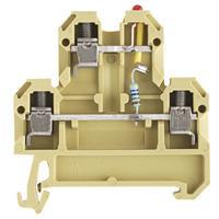 Weidmuller 0395460000 DIN Rail Terminal Blocks DK 4/35 LD GR 24VDC