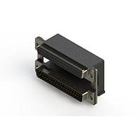 EDAC 664-037-664-000 Dual Port D-Sub Connectors Right-angle Dual Port D-Sub Connector