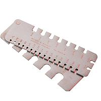 MOORE & WRIGHT 1053M Standard Wire Gauges (0.2-10.0mm)