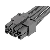 Molex 214756-2081 DC Power Cords MICRO-FIT3.0 R-S 8 CIRCUIT 150MM Au