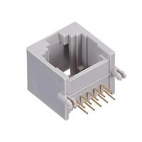 Kycon GLX-N-1010M Modular 10P10C R/A PCB GREY LOW PROFILE