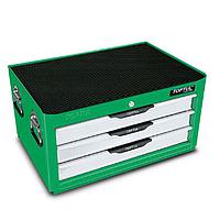 TOPTUL GCAZ0011- W/3-Drawer Tool Chest  PRO-LINE SERIES - GREEN