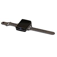Serpac BW65DBKCSGM Wrist Enclosure BW-65 Series Wrist Enclosure with Gun Metal Band. Three-Piece Design, Polycarbonate Plastic, Integrated Waterproof Seal, IP 65, 66, 67; NEMA 4X, 12, 13 Ratings