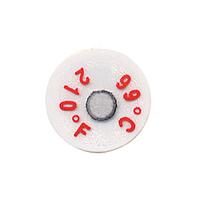 OMEGA BE-260F-30 Bulls-Eye Non-Reversible Temperature Label (260 °F)