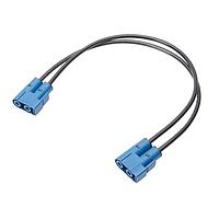 Molex 221960-2025 Discrete Wire Assembly PowerWize-to-PowerWize Female Single Row 1000mm Lng 2AWG 2ckt Blue