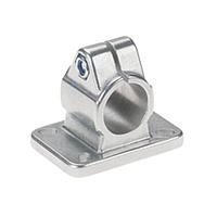 RK Rose+Krieger 12250000020 Flange Clamp CLAMP, FLANGE, FK, 25MM, IND, ROUND, ALUMINUM