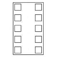 Silicon Labs SI1153-AB9X-GM Proximity Sensors Optical sensor module, IR filter