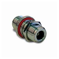 Amphenol RF 172124 RF Adapters - In Series N JACK TO JACK BULKHEAD