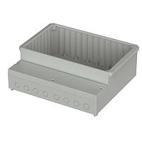 BOPLA 41400009 Enclosures, Boxes, & Cases ENCLOSURE, REGLOCARD PLUS, 363 X 318 X 128MM, ABS, 7035