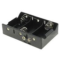 Eagle Plastic Devices 12BH131B-GR Battery Holder 3 D W/SNAPS