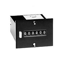 Trumeter MK1611/24VDC/10CPS Totalizing Counter 6D Elemech Ctr Scr Pnl MRst 24VDC 10CPS