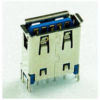 Amphenol Commercial Products GSB412137CHR Micro USB Type AB Connectors USB3.1 A Vert DIP 30ugold