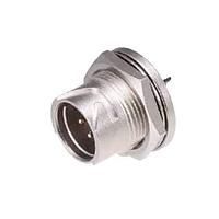 Hirose Electric LF07WBRB-6SD-A(31) Connectors LF Straight Receptacle, Bulk-head(Rear Mount), 6 Position, Bayonet Lock, Soldering Type