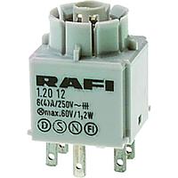 RAFI 1.20.123.035/0000 Emergency Stop RAFIX 16 Switch element Au 2S