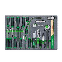 TOPTUL GED1916 Combination Tool Set (19 pcs)