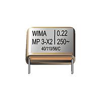 WIMA MKX2AW11502C00JB00 Metallized Class X2 Film Capacitor MKP-X2 1500 pF 305 VAC 4x9x10 PCM 7.5