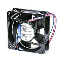 ebm-papst 4114N/2H6PU Axial Fan DC Axial Fan, 119x119x38mm, 24VDC, 256CFM, 65W, 73dBA, 8400RPM, Ball, IP68