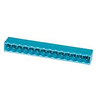 Same Sky (formerly CUI Devices) TBP01R1-508-14BE Headers Terminal block, pluggable, 5.08, receptical, 14 pole, blue