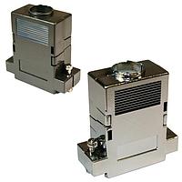 NorComp 956-015-020R121 Strain Relief Backshell 15P Straight Metalized Plastic