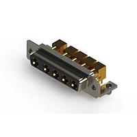 EDAC 630-5W5-640-7TB Mixed Contact D-Sub Connectors Right-angle Power Combo D-Sub Connector