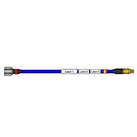 Rosenberger 71M-02S1-18K1-00915P2 RF Test Cables 12" Phase Matched Test Cable