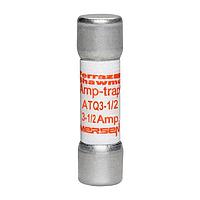 Mersen ATQ3-1/2 PCB Mount Fuse Fuse,Midget,Time Delay,PC Mount,10kA,500VAC,3-1/2A
