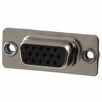NorComp 780-M15-203L011 High Density D-Sub Connectors IP67,15P HD FEM SCUP NI W/CLINCH NUT 1