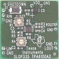 Texas Instruments TPA6100A2EVM Audio Amplifier TPA6100A2 Eval Mod