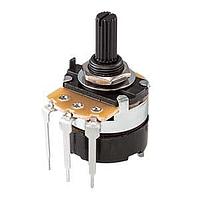 Same Sky (formerly CUI Devices) PTN24B-C1015K1PB Rotary 24mm, 10kohm, 15mm shaft, Switch