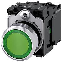 SIEMENS A6X30144490 Standard Switches ILLUMINATED PUSHBUTTON. GREEN
