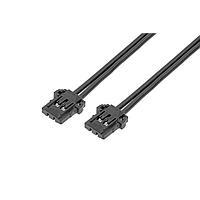 Molex 219656-2024 Discrete Wire Pico-Lock F-F OTS Cbl Assy SR 600mm Au 2Ckts Blk