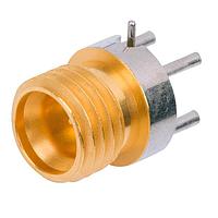 Amphenol SV Microwave 3212-60037 Connectors SMPM  RA PCB-PLG T/H SB