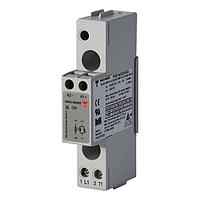 Carlo Gavazzi RGS1A60A30KGU SSR 1-pole panel mount SSR, U-layout, Zero-cross switching, Operating voltage (Ue): 42 - 660 Vac (1200 Vp), Rated current (Ie): 30 Aac, Control voltage (Uc): 20 - 275 Vac / 24 - 190 Vdc, Built-in overvoltage protection